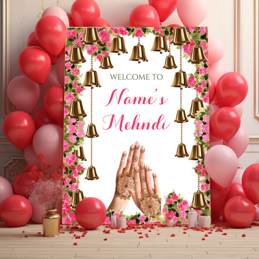 Mehndi Welcome Signs, Mehendi Signs, Umbrella Desi Decor, Mehndi Sign, Indian Decor Sign, Mendhi Umbrella, Henna Sign, Mehendi Welcome