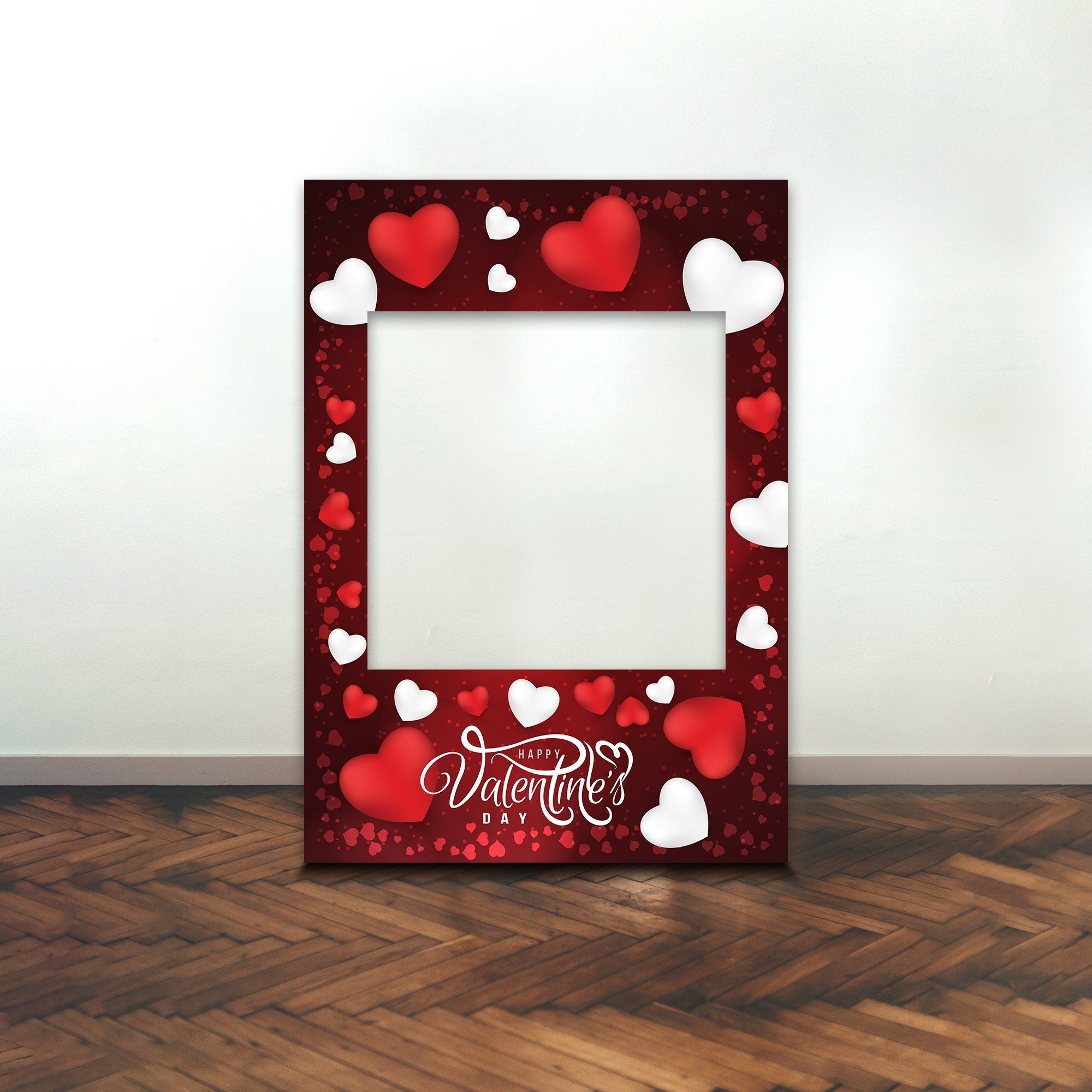 Valentine's Day Photo Props Printable, Happy Valentine's Day Photobooth Props, Happy Valentine