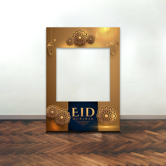 PERSONALISED SELFIE FRAME Eid Mubarak Selfie Frame Props Party Ramadan Eid Party Islamic Decor Eid Decoration for Kids Ramadan Mubarak 0102