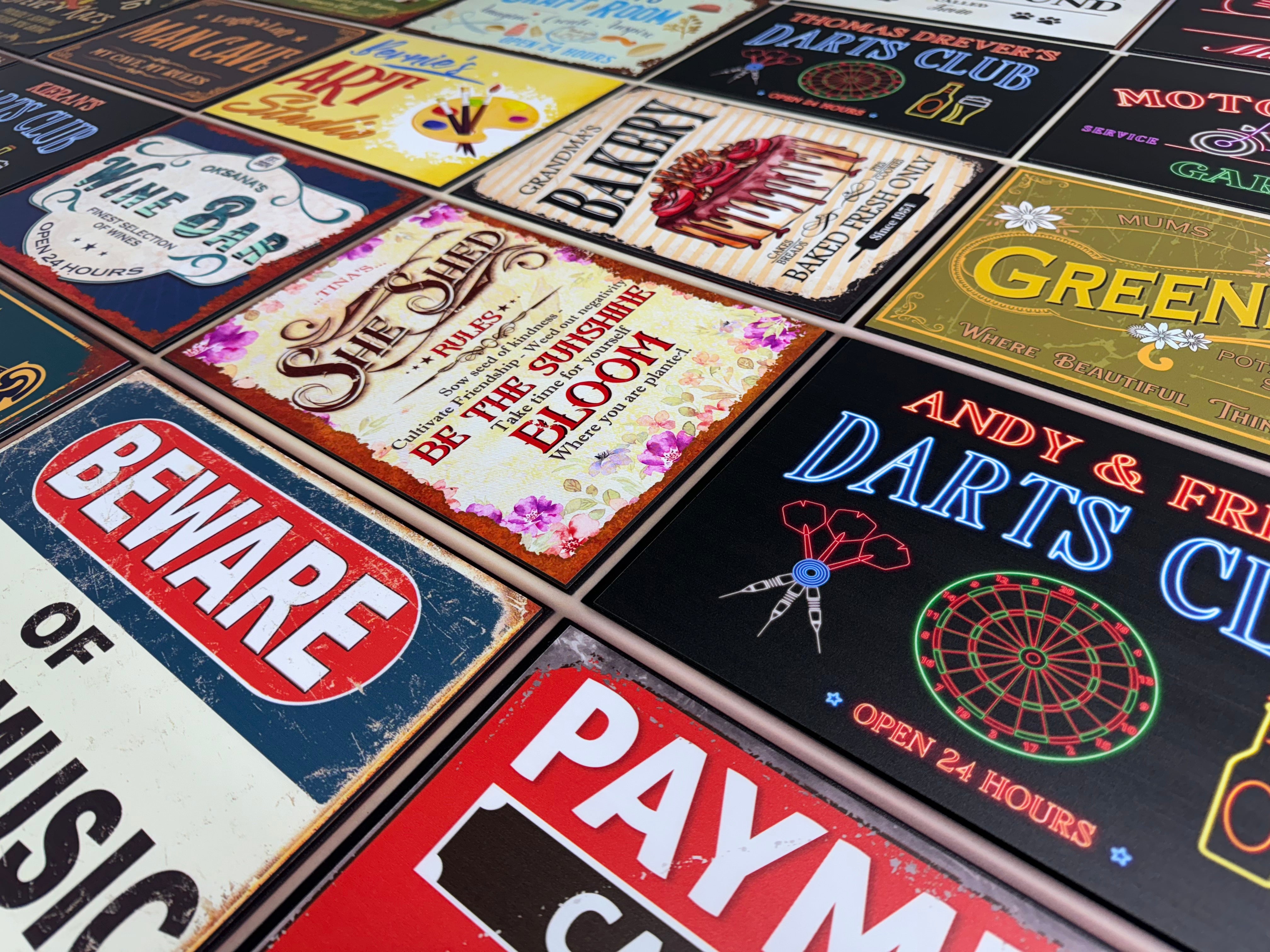 Sticker Print Plaque Personalised Plaques – Elite Design and Print