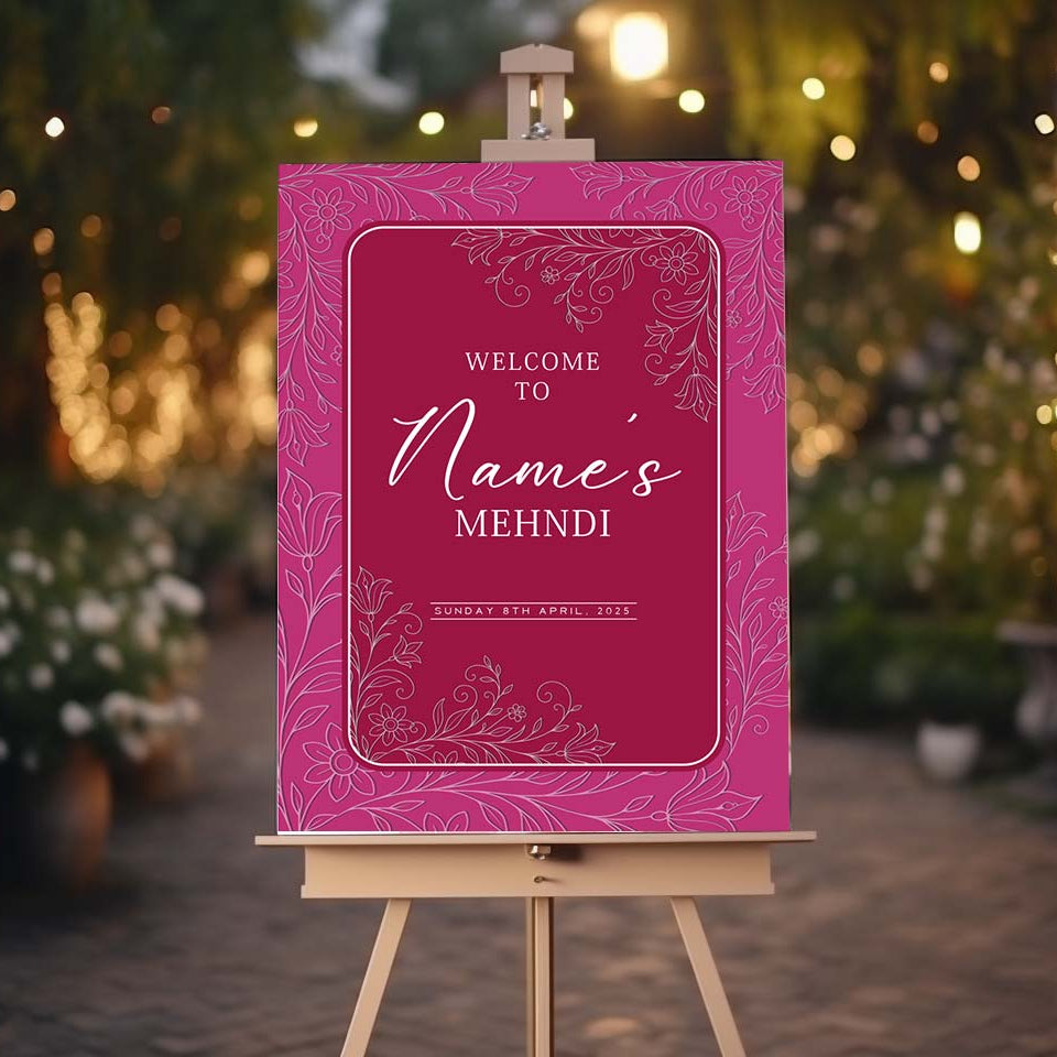 Mehndi Welcome Signs, Mehendi Signs, Umbrella Desi Decor, Mehndi Sign, Indian Decor Sign, Mendhi Umbrella, Henna Sign, Mehendi Welcome