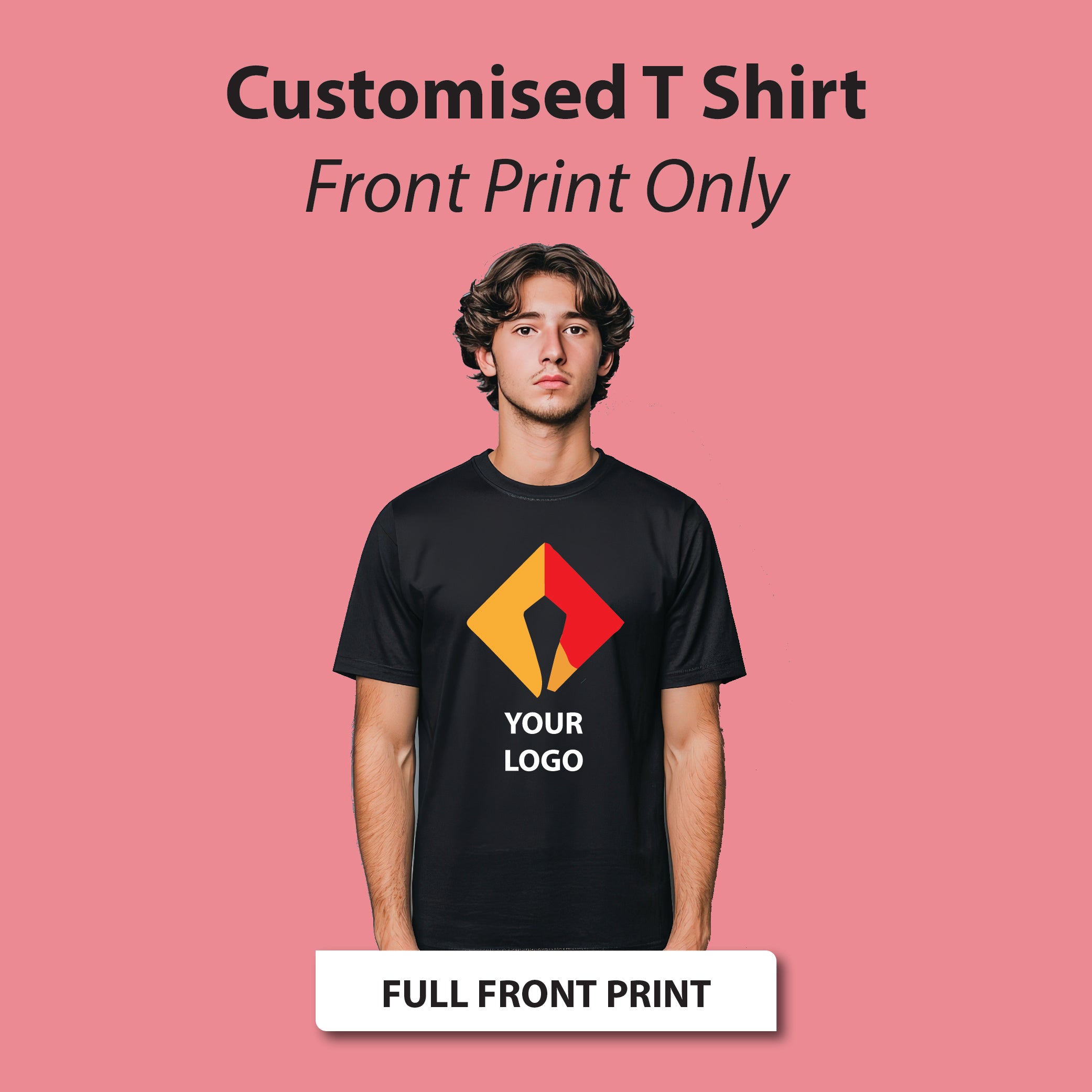Customised T-Shirt Printing Front Only