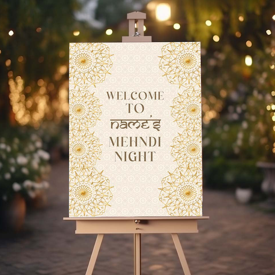Mehndi Welcome Signs, Mehendi Signs, Umbrella Desi Decor, Mehndi Sign, Indian Decor Sign, Mendhi Umbrella, Henna Sign, Mehendi Welcome