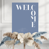 Muted Welcome Wedding Sign, Custom Colours, Minimalist Wedding Welcome Sign, Modern Welcome Sign, Large Welcome Sign, A1, A2, A3 or A4