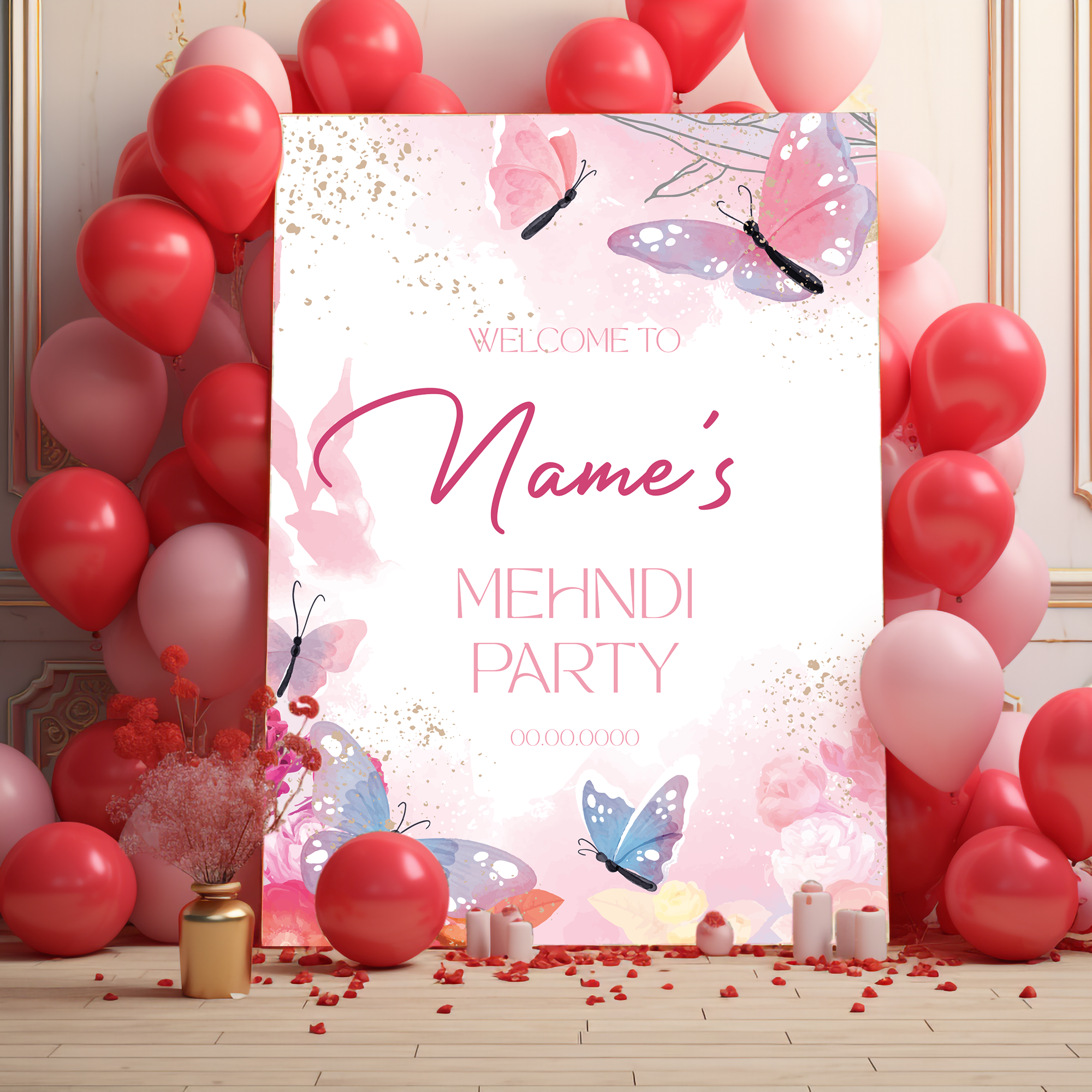 Mehndi Welcome Signs, Mehendi Signs, Umbrella Desi Decor, Mehndi Sign, Indian Decor Sign, Mendhi Umbrella, Henna Sign, Mehendi Welcome