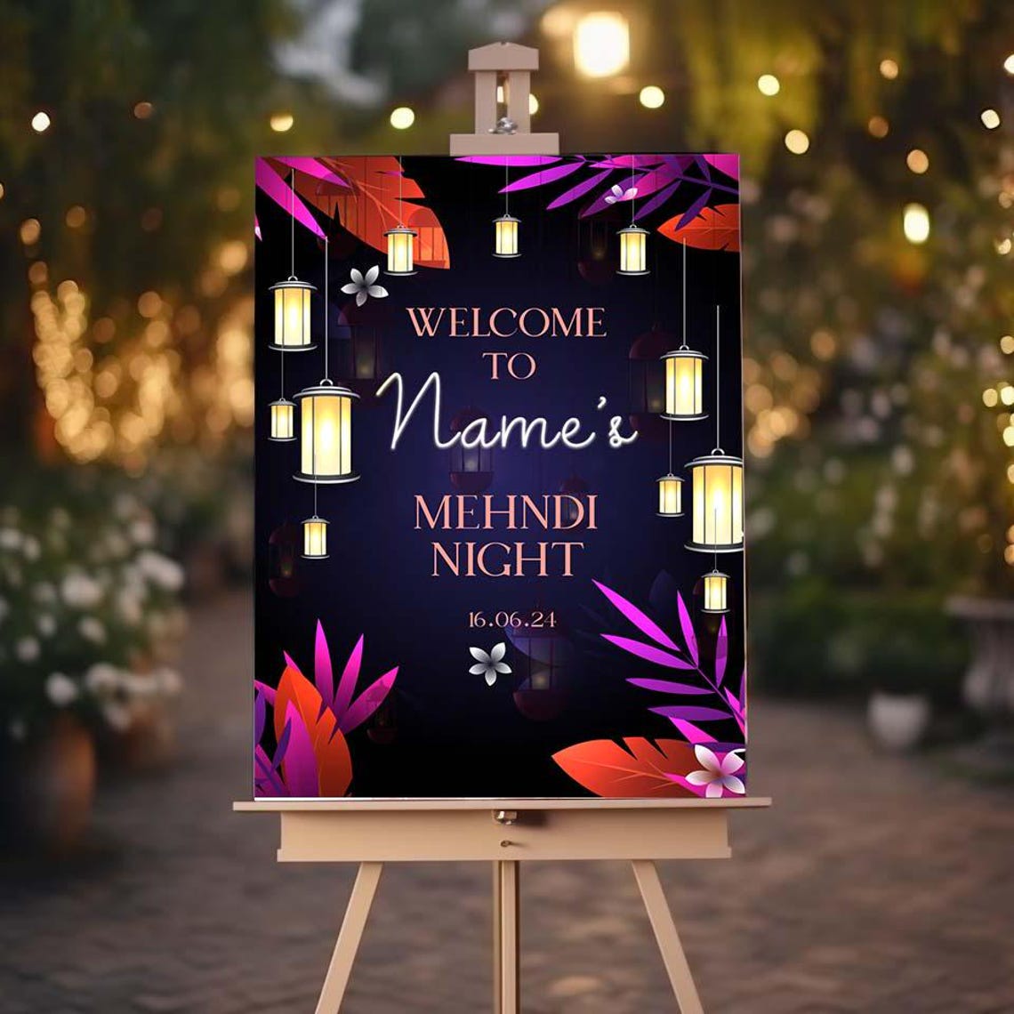 Mehndi Welcome Signs, Mehendi Signs, Umbrella Desi Decor, Mehndi Sign, Indian Decor Sign, Mendhi Umbrella, Henna Sign, Mehendi Welcome